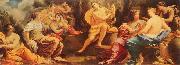 Simon Vouet Apollo and the Muses oil painting reproduction